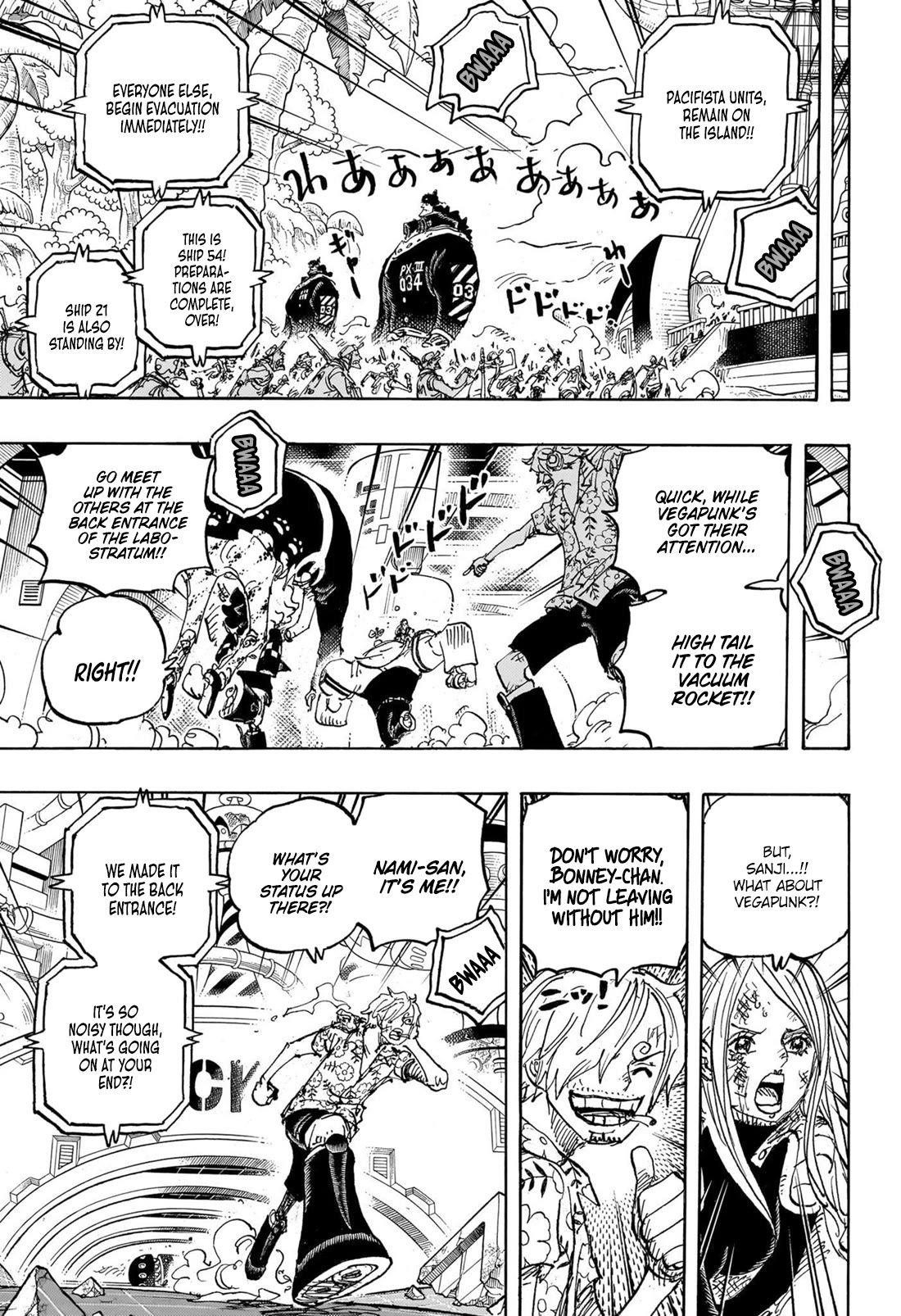 One Piece Chapter 1105 - Page 6 in English
