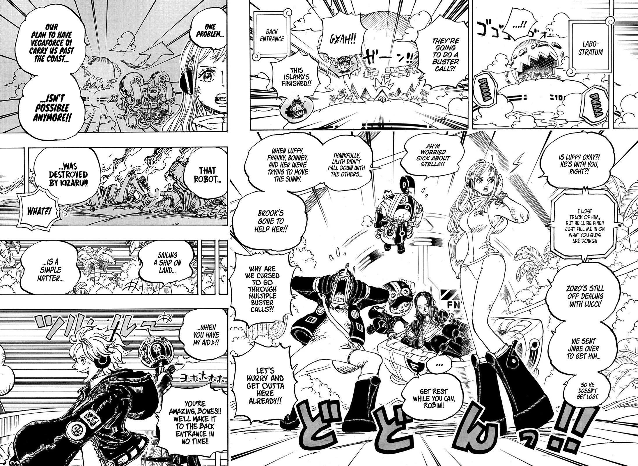 One Piece Chapter 1105 - Page 7 in English