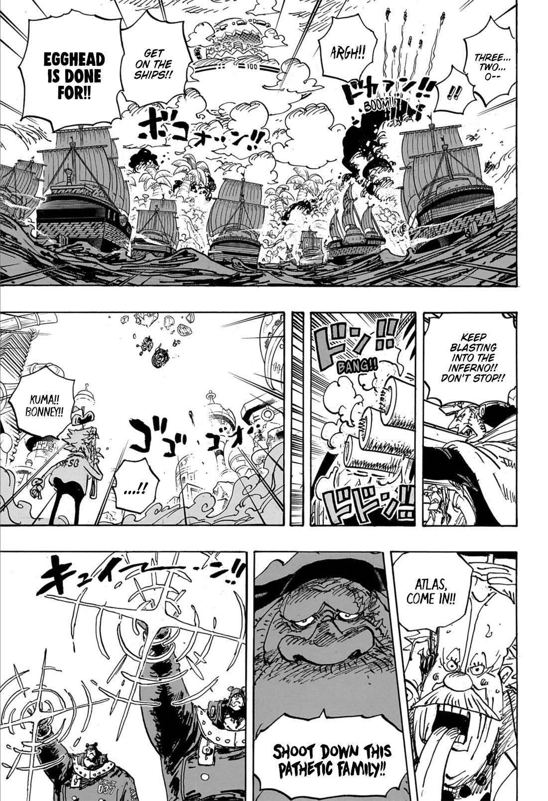One Piece Chapter 1106 - Page 3 in English