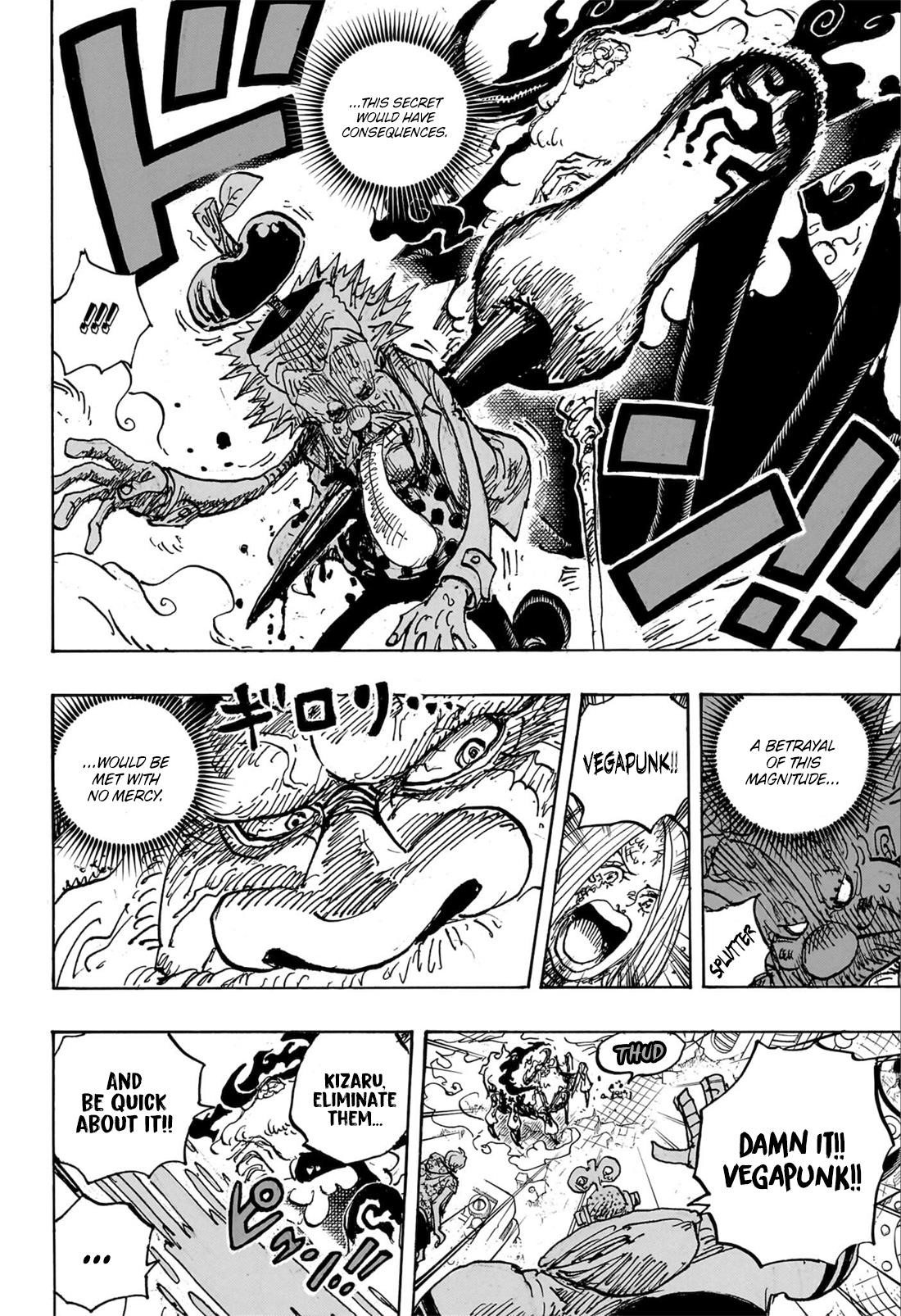 One Piece Chapter 1106 - Page 8 in English
