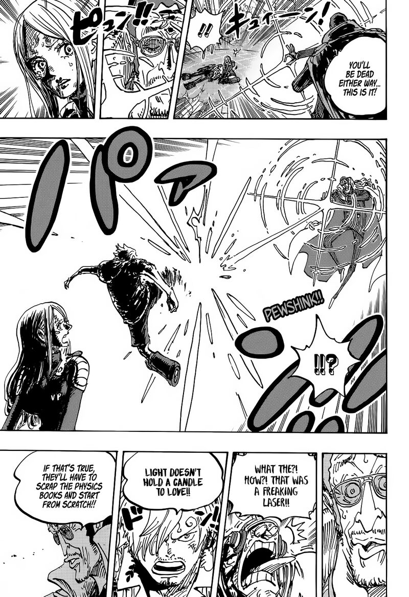 One Piece Chapter 1107 - Page 11 in English