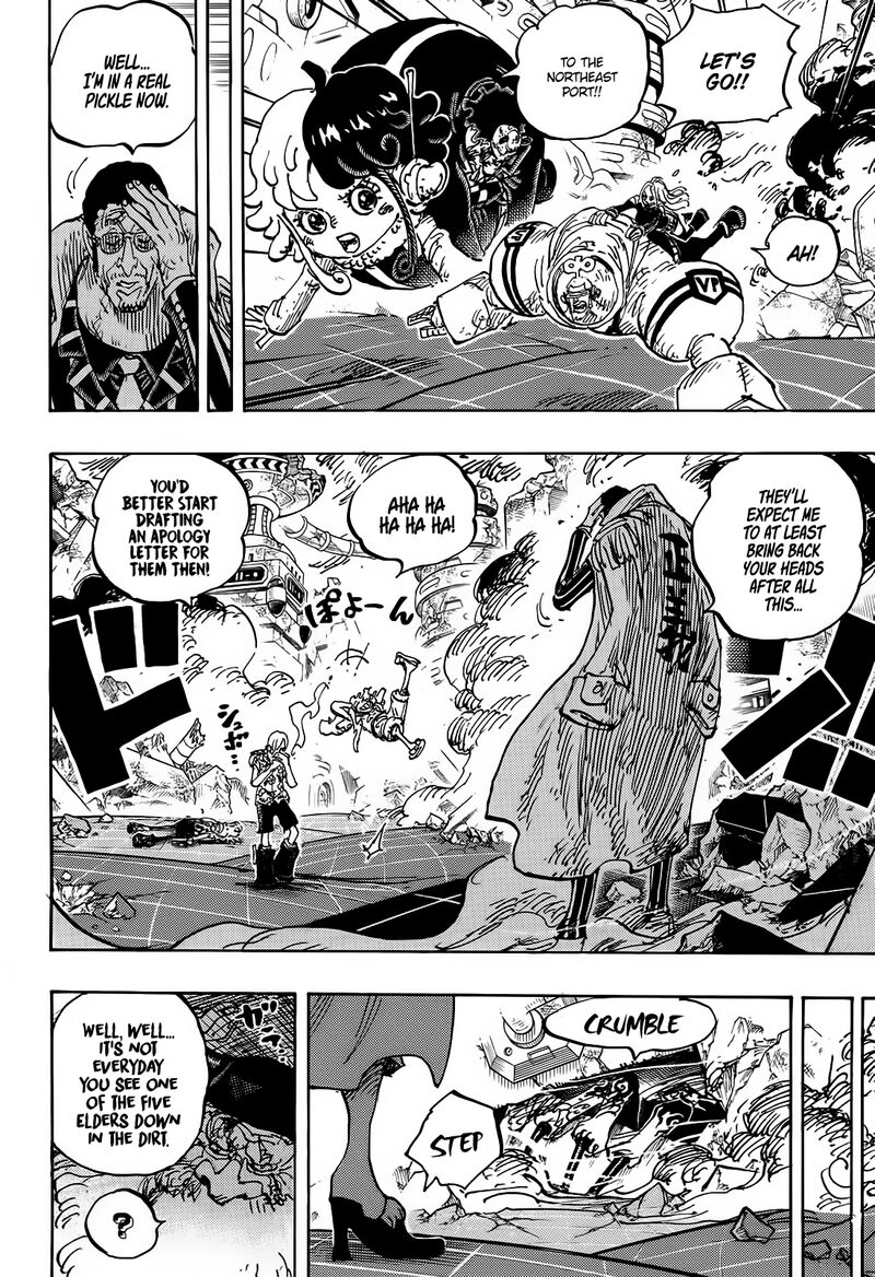 One Piece Chapter 1107 - Page 12 in English