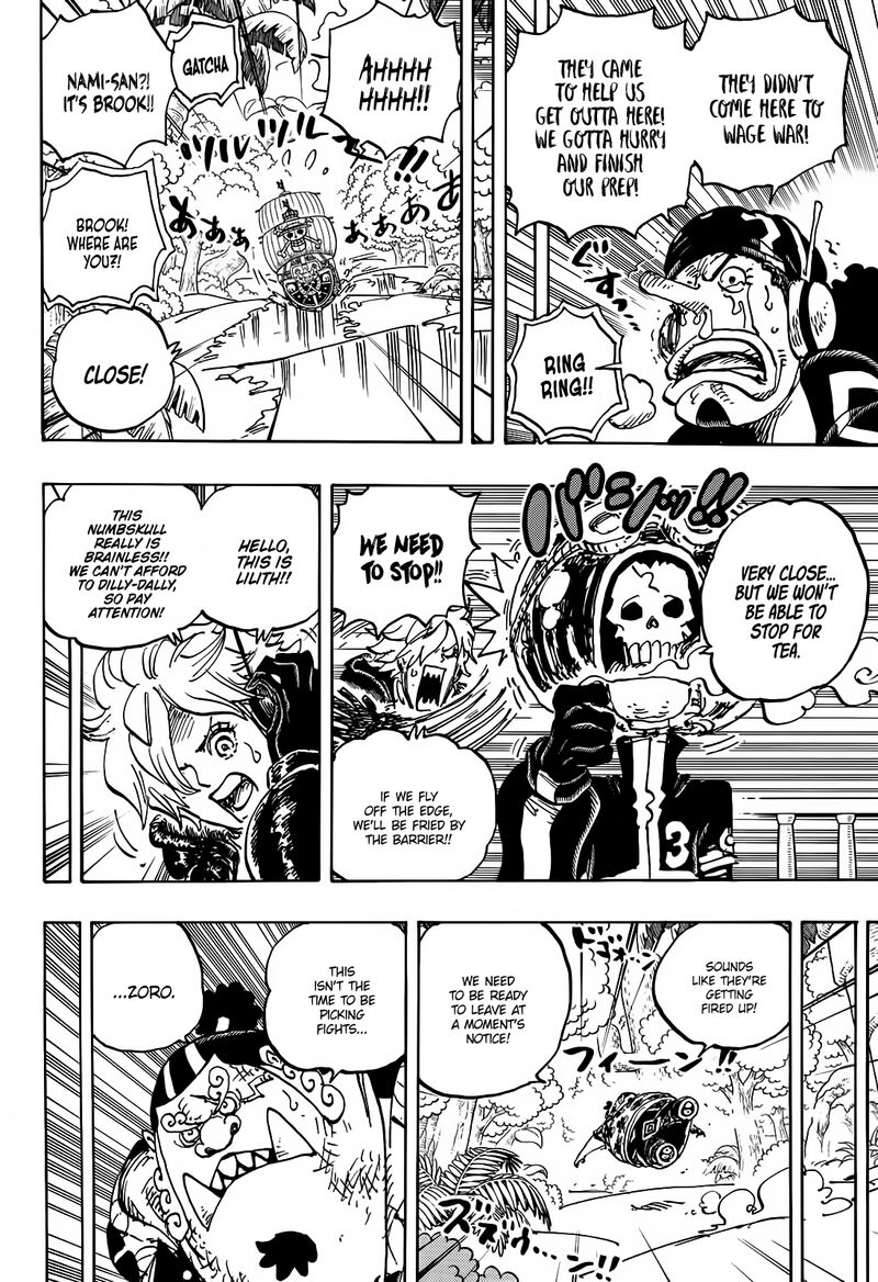 One Piece Chapter 1107 - Page 5 in English