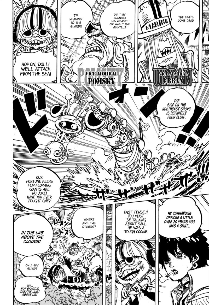 One Piece Chapter 1108 - Page 10 in English