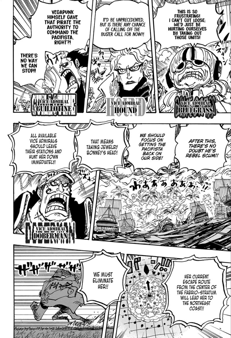 One Piece Chapter 1108 - Page 6 in English
