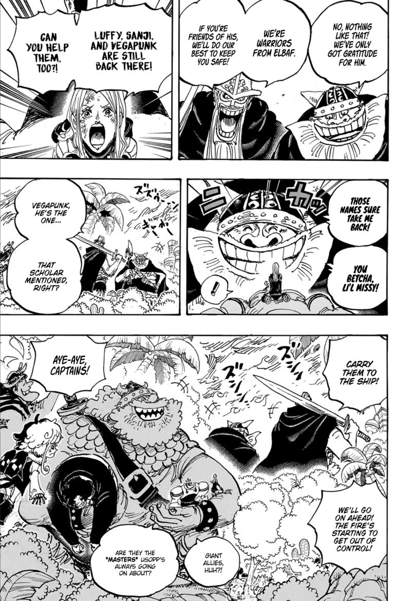 One Piece Chapter 1108 - Page 9 in English