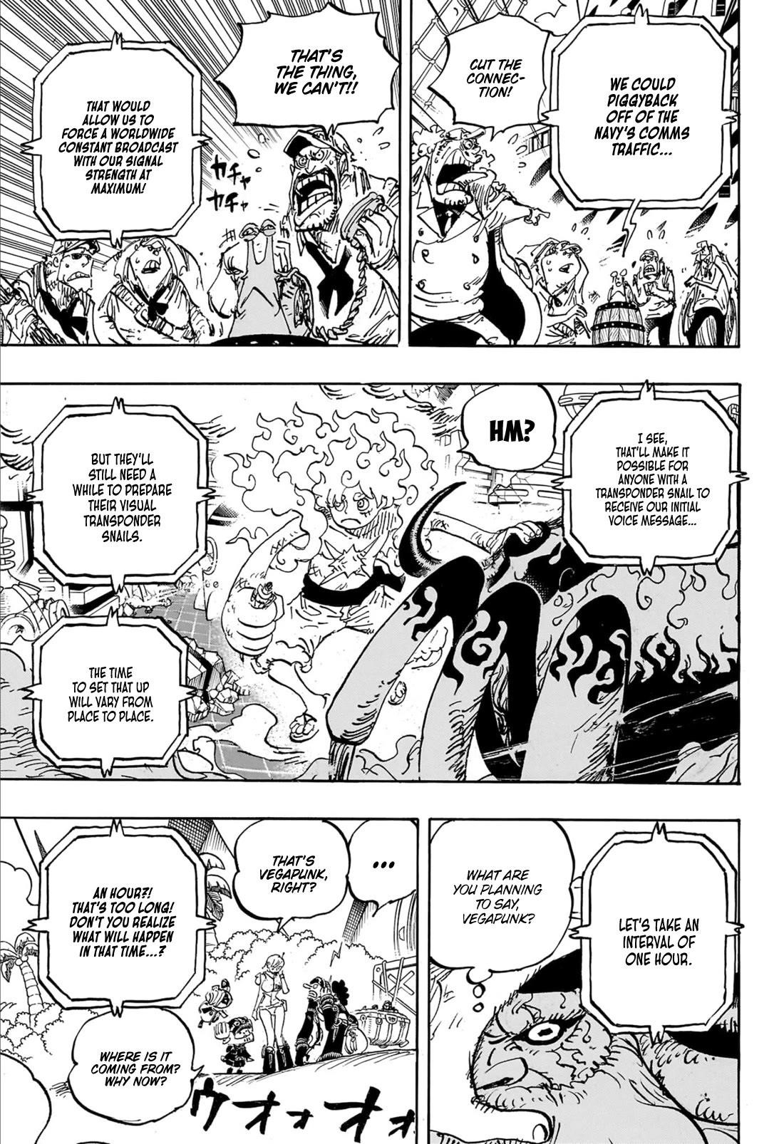 One Piece Chapter 1109 - Page 3 in English