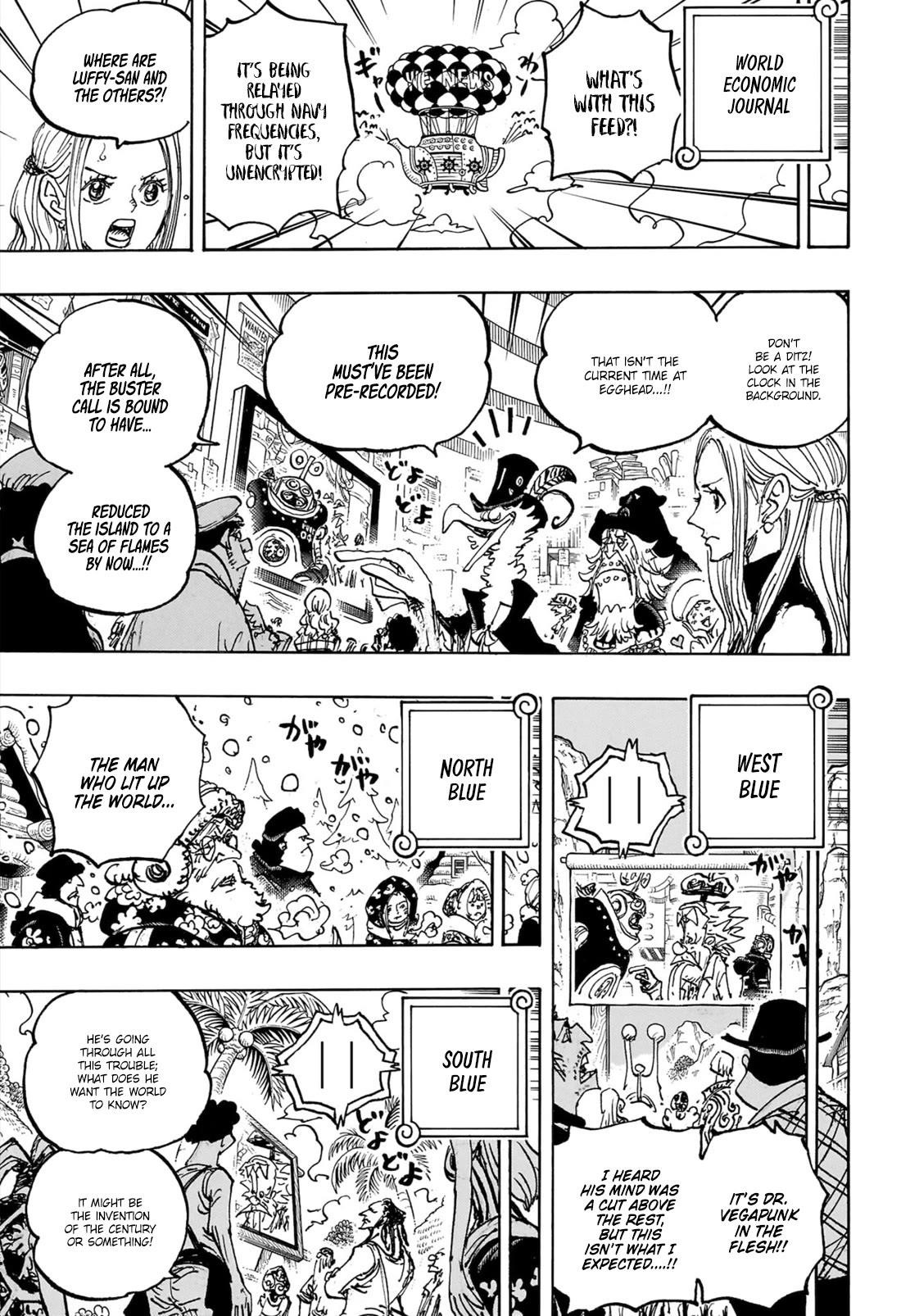 One Piece Chapter 1109 - Page 7 in English