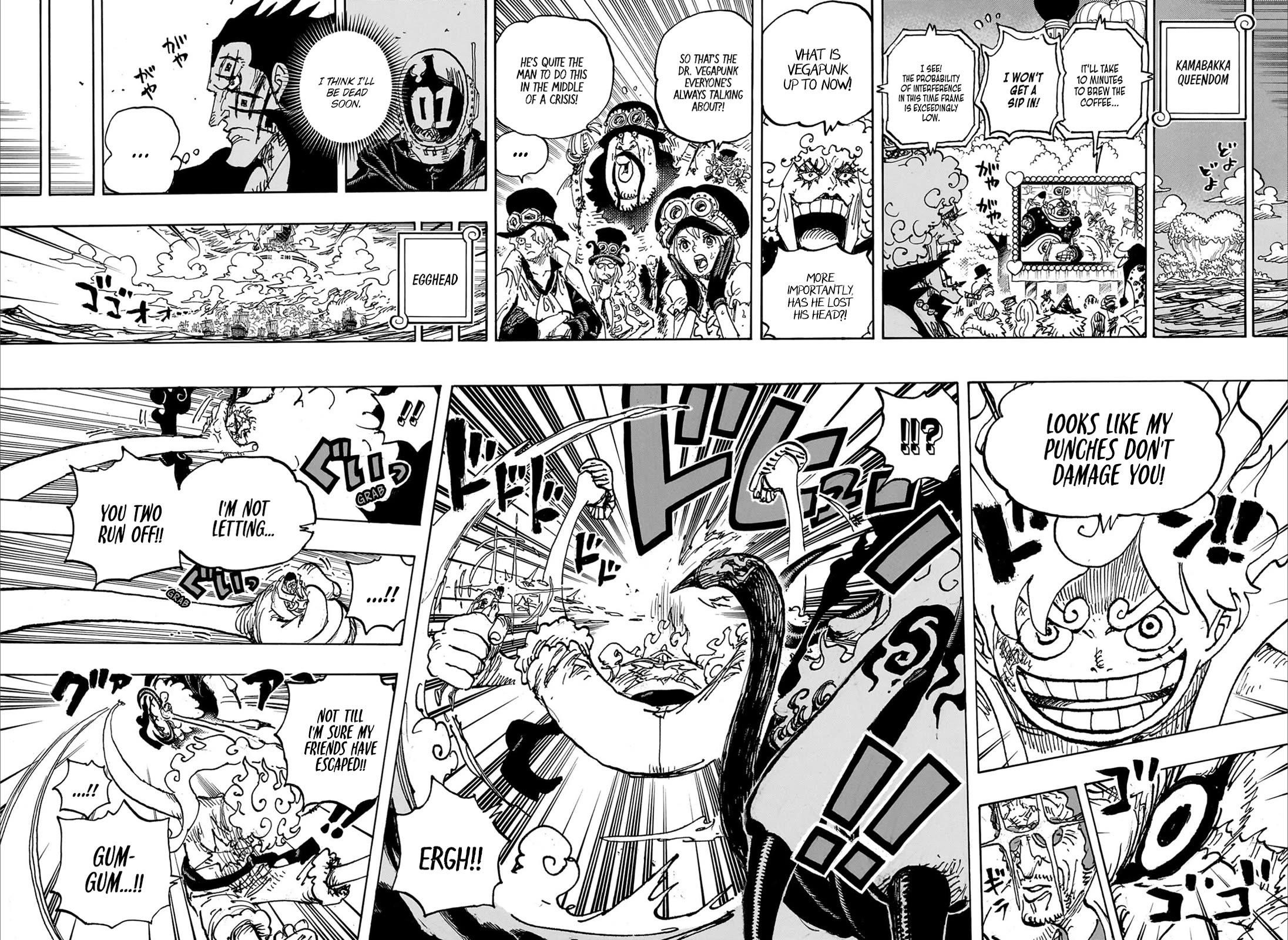 One Piece Chapter 1109 - Page 8 in English