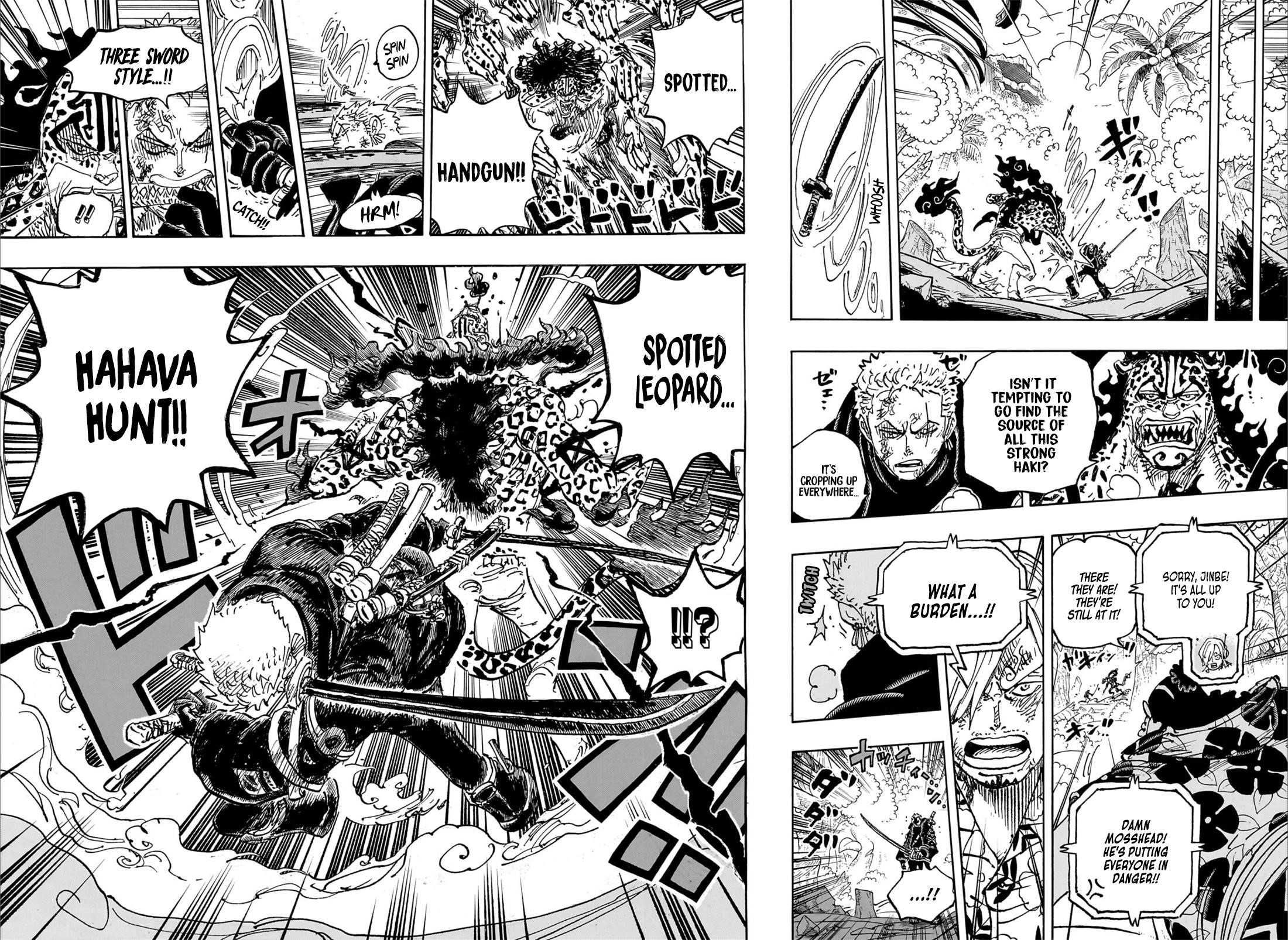 One Piece Chapter 1110 - Page 11 in English