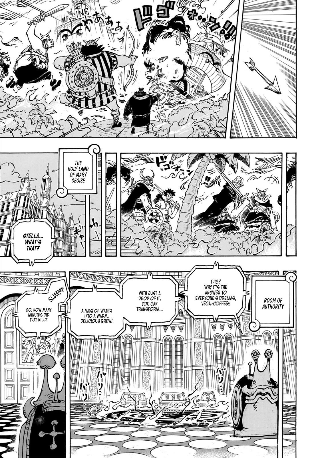 One Piece Chapter 1110 - Page 3 in English