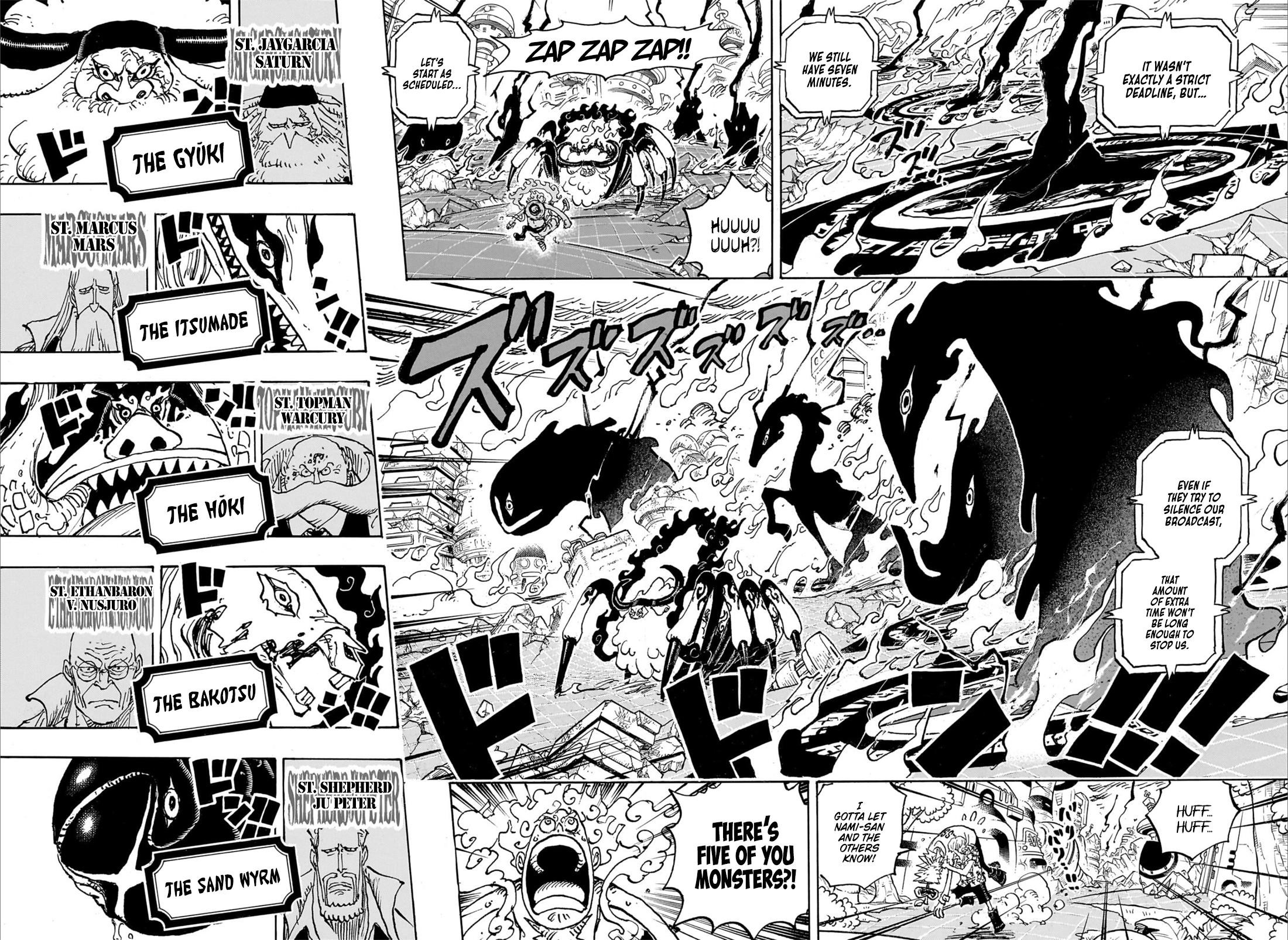 One Piece Chapter 1110 - Page 4 in English