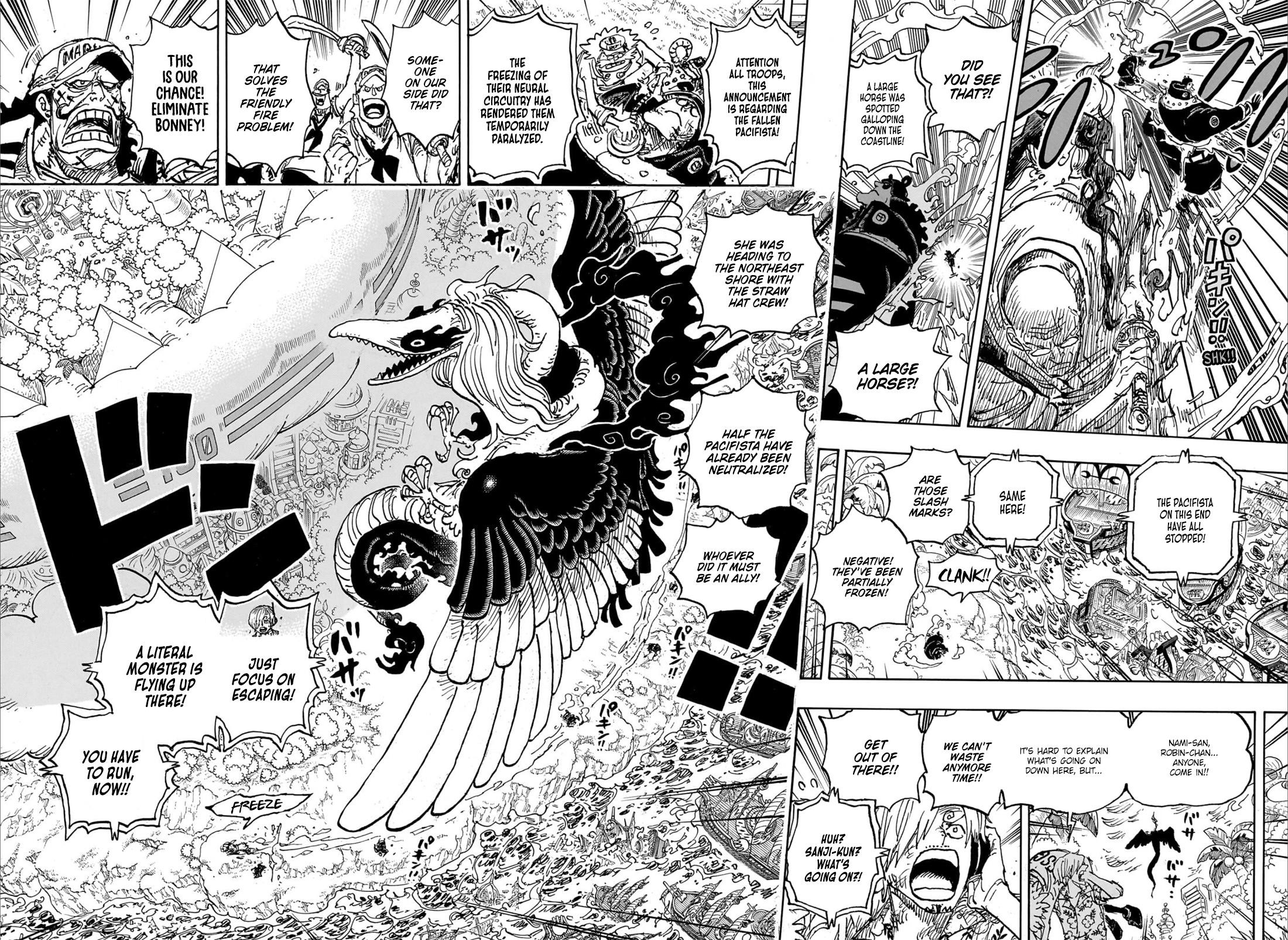 One Piece Chapter 1110 - Page 8 in English