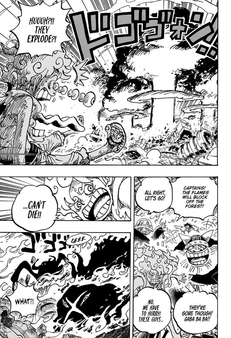 One Piece Chapter 1111 - Page 15 in English