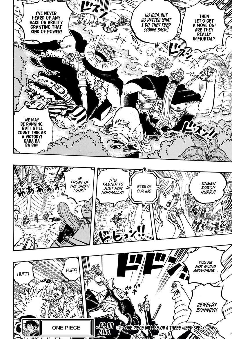 One Piece Chapter 1111 - Page 16 in English