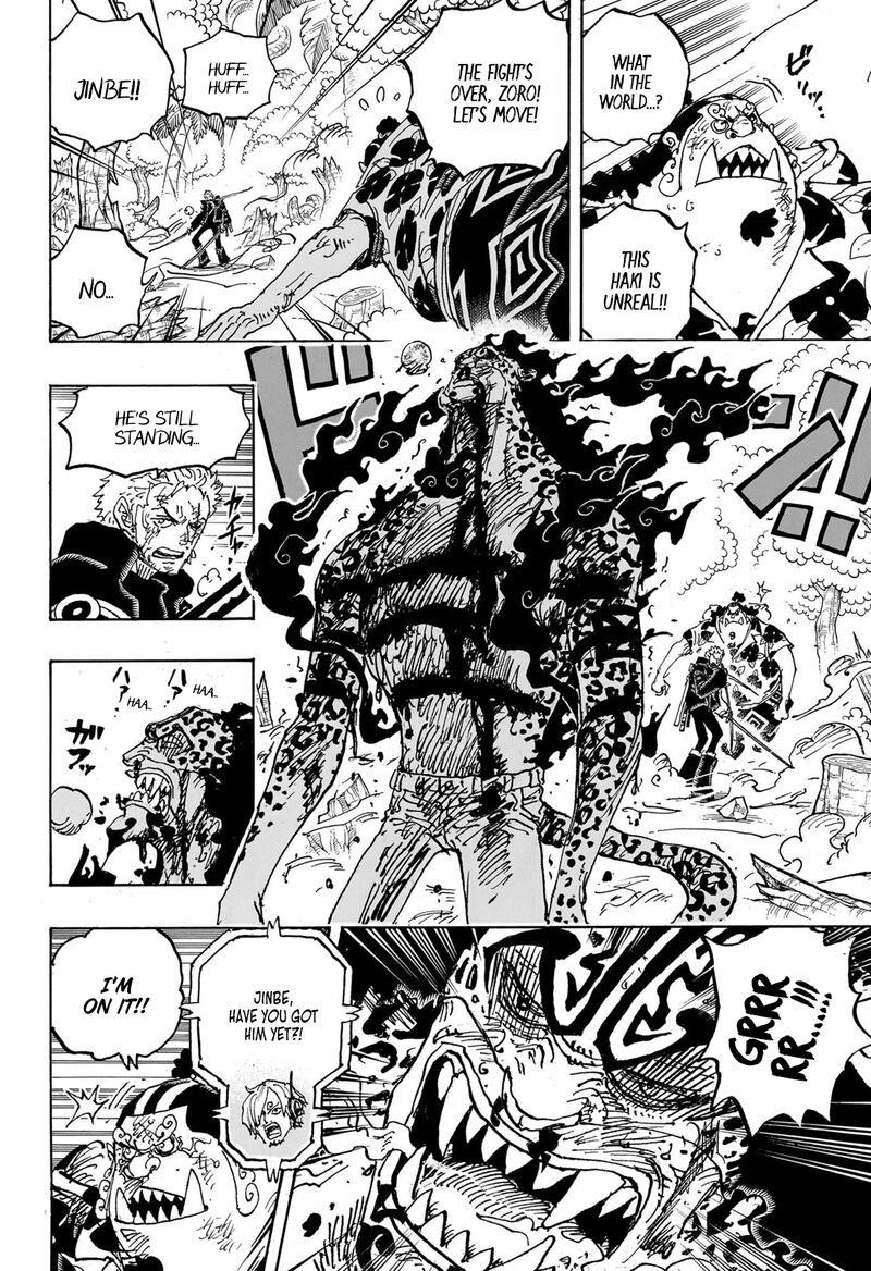 One Piece Chapter 1111 - Page 4 in English