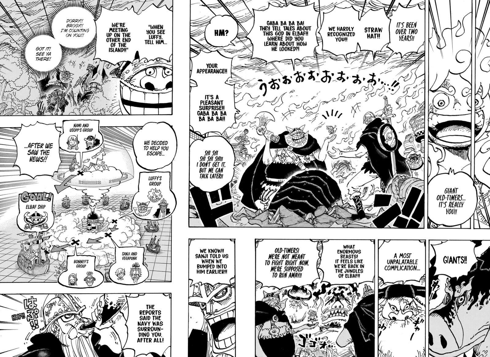 One Piece Chapter 1111 - Page 8 in English