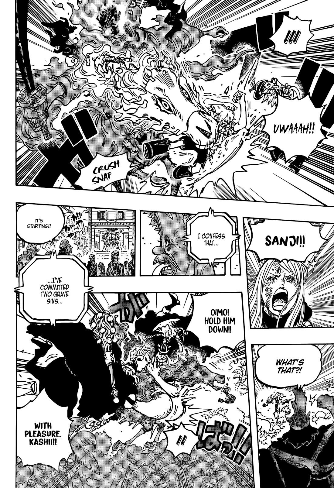 One Piece Chapter 1113 - Page 10 in English