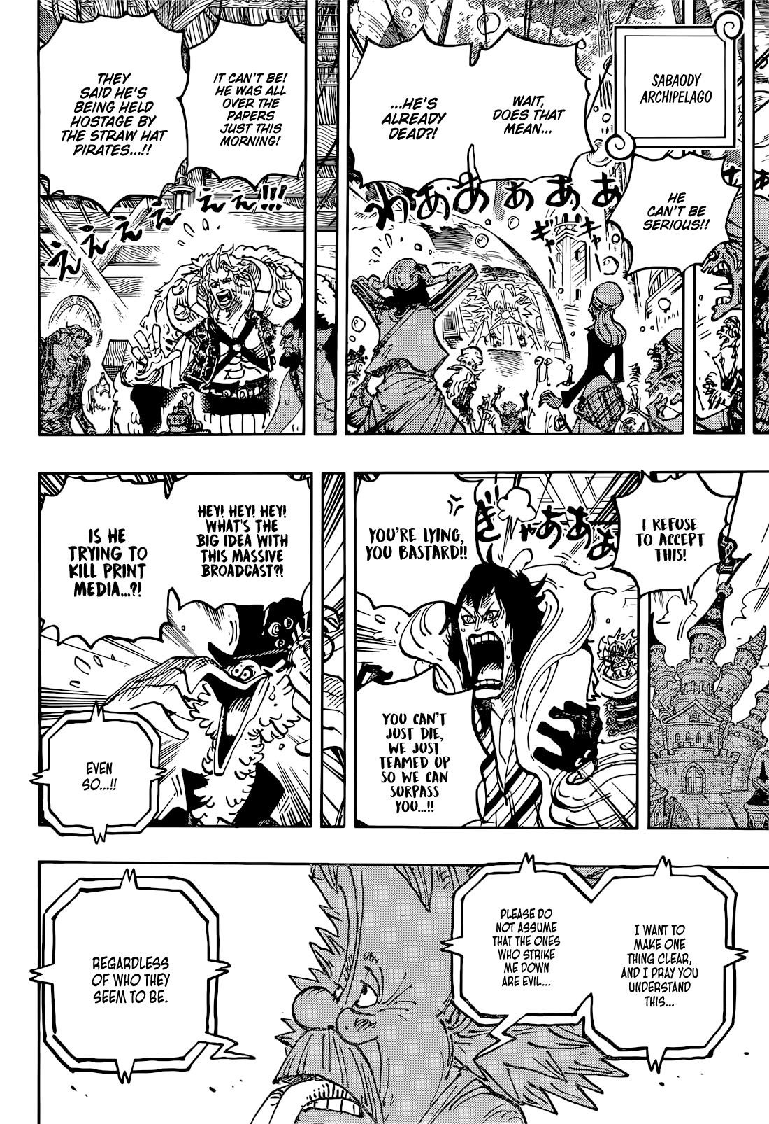 One Piece Chapter 1113 - Page 12 in English