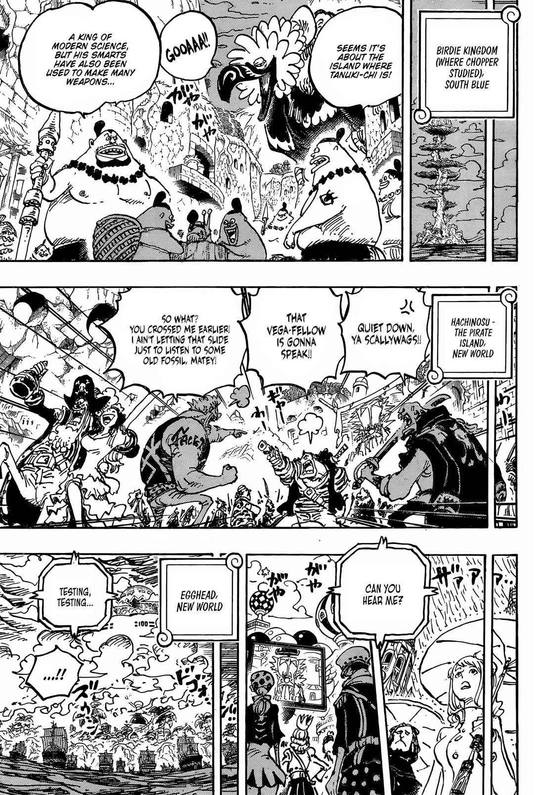 One Piece Chapter 1113 - Page 5 in English