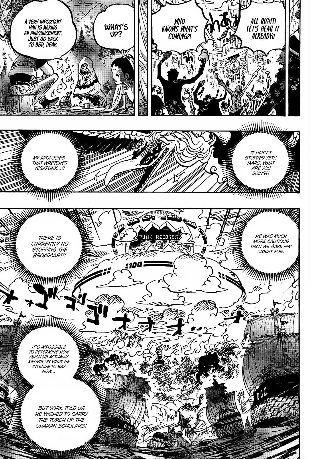One Piece Chapter 1113 - Page 7 in English