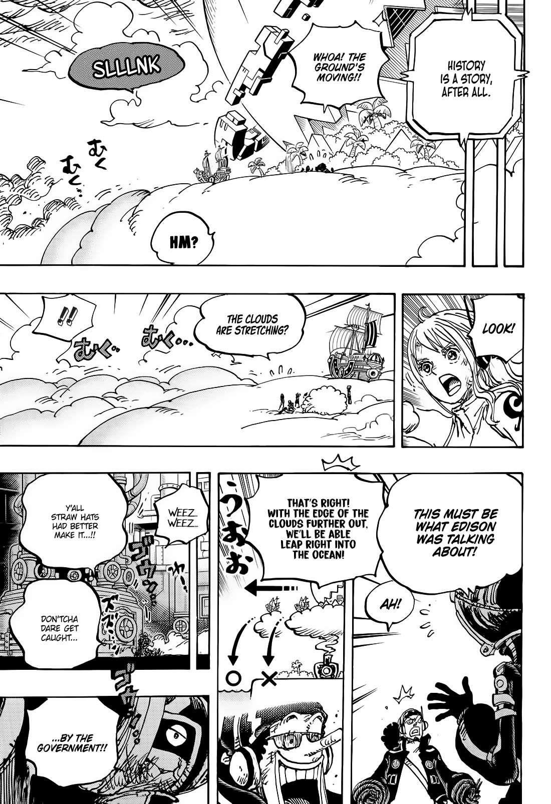 One Piece Chapter 1114 - Page 12 in English