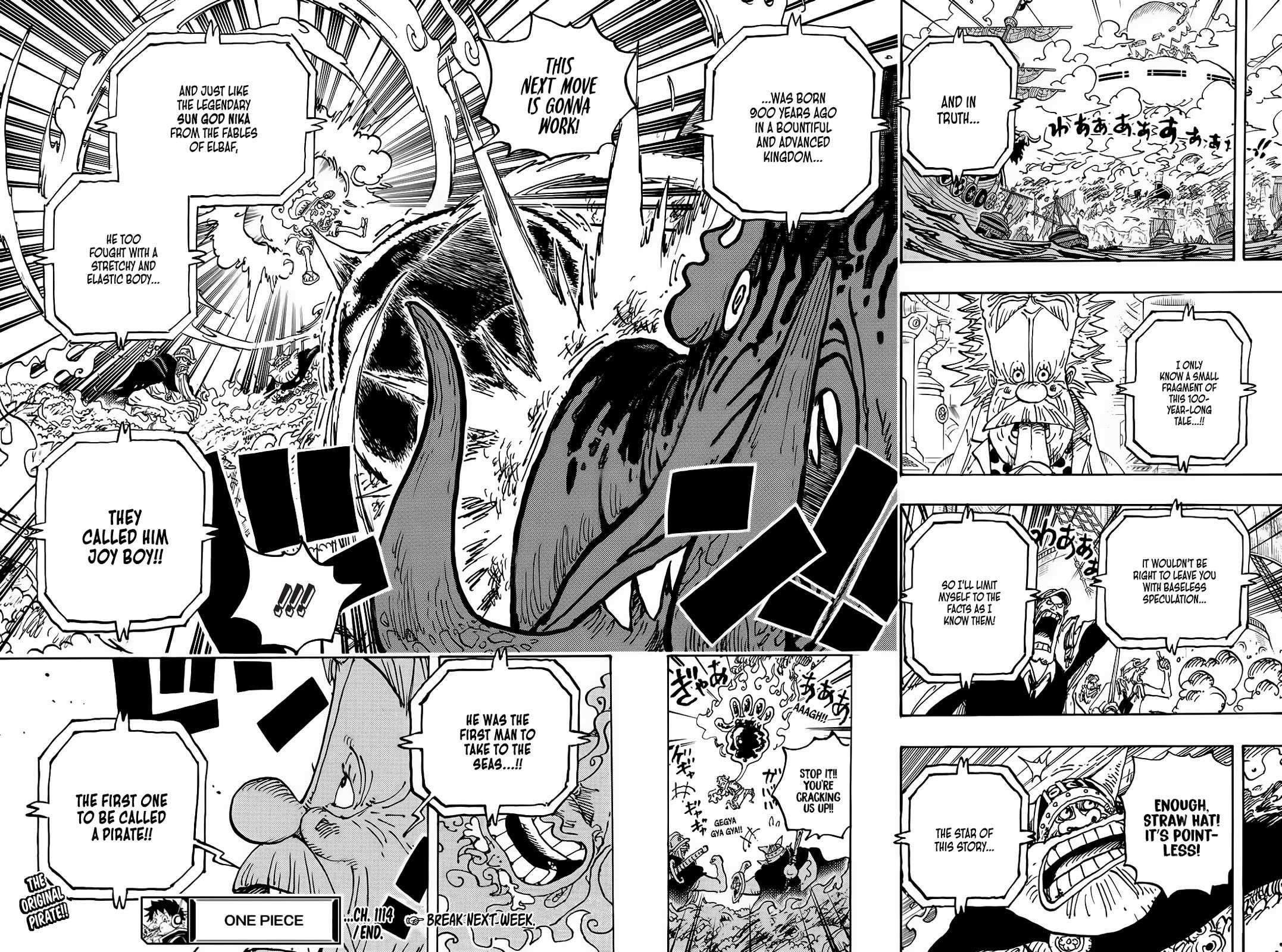 One Piece Chapter 1114 - Page 13 in English