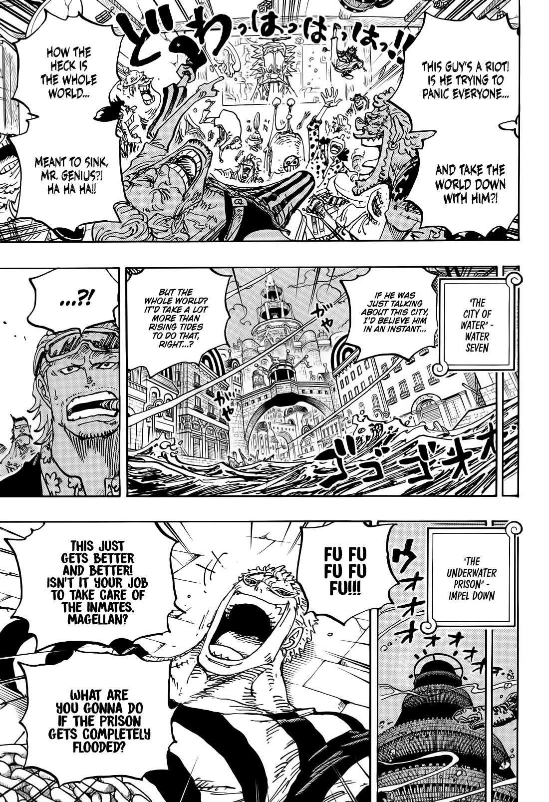 One Piece Chapter 1114 - Page 3 in English