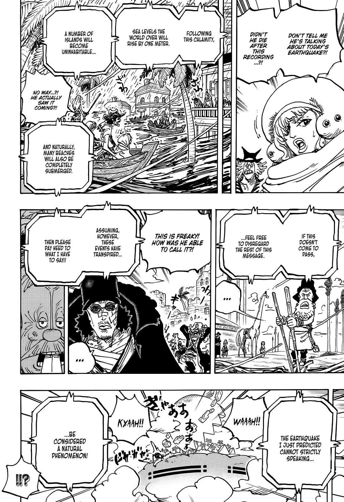 One Piece Chapter 1114 - Page 6 in English