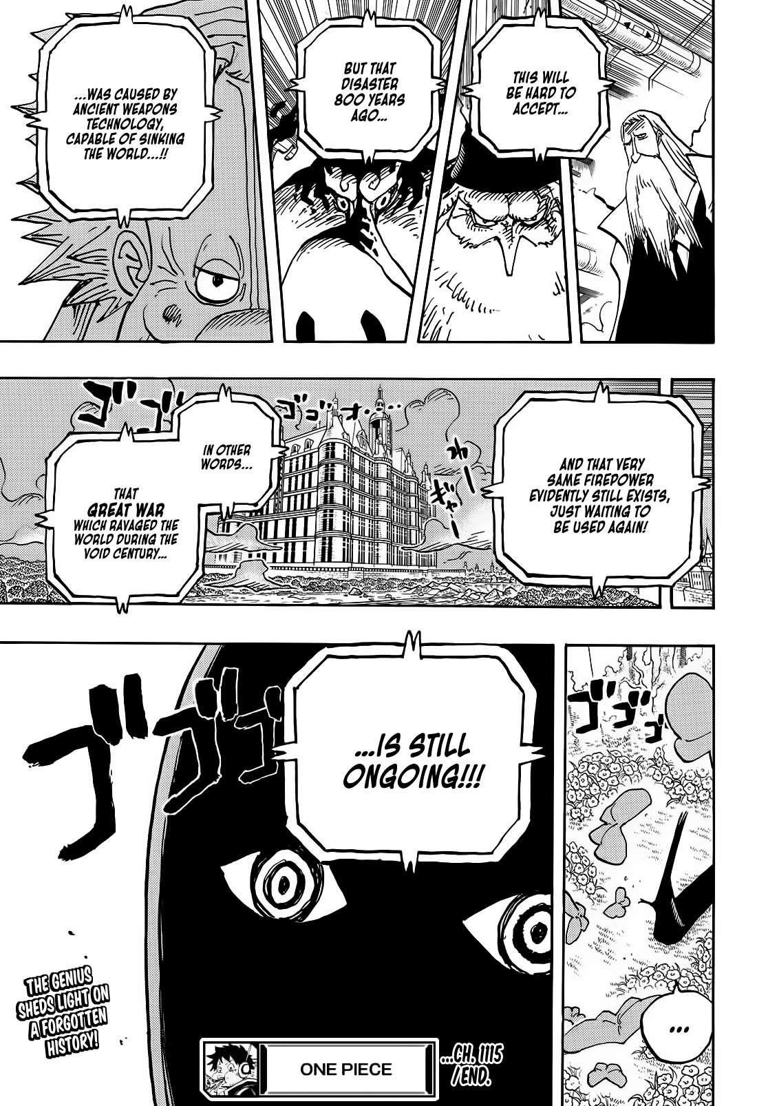 One Piece Chapter 1115 - Page 15 in English