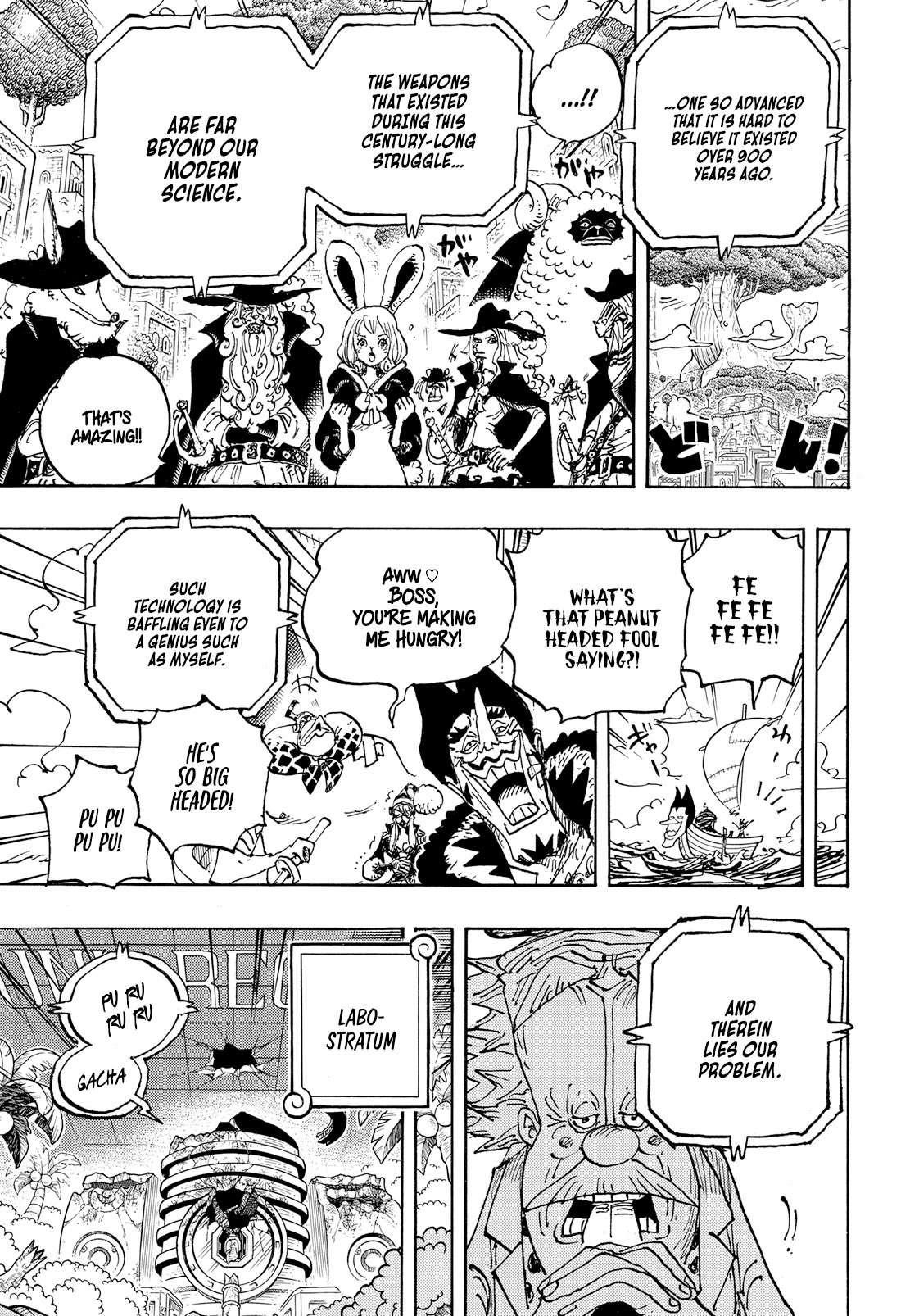 One Piece Chapter 1115 - Page 5 in English