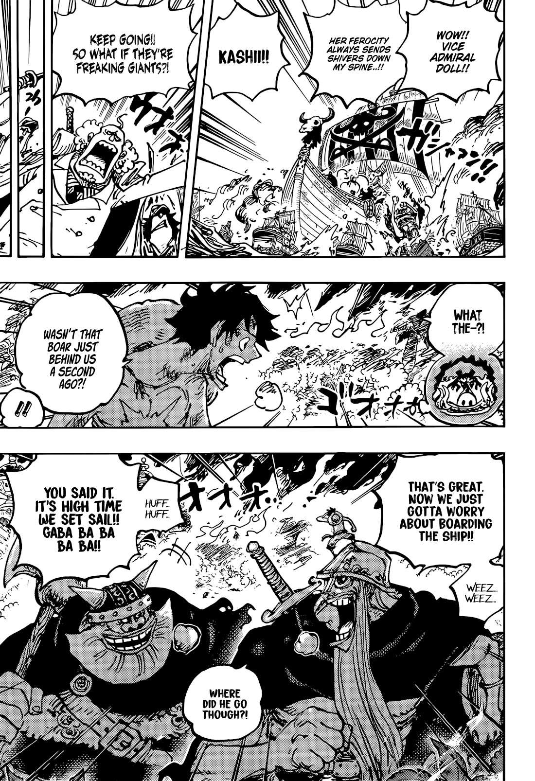 One Piece Chapter 1117 - Page 11 in English