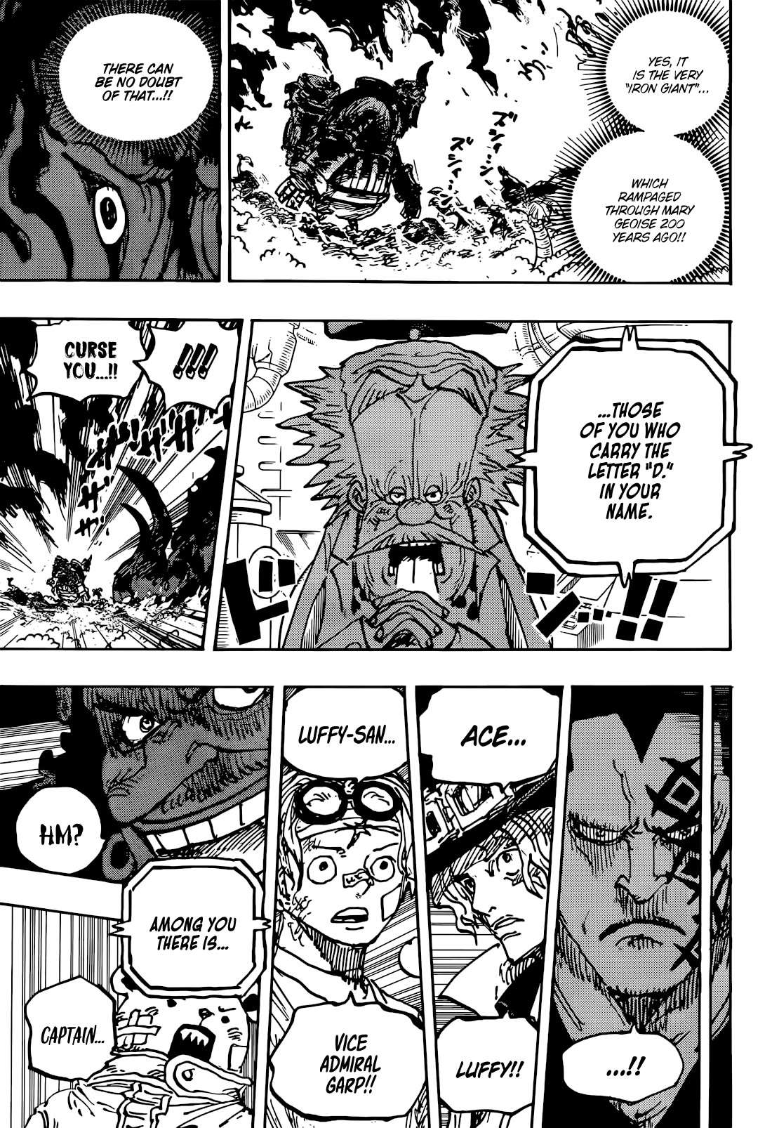 One Piece Chapter 1117 - Page 13 in English