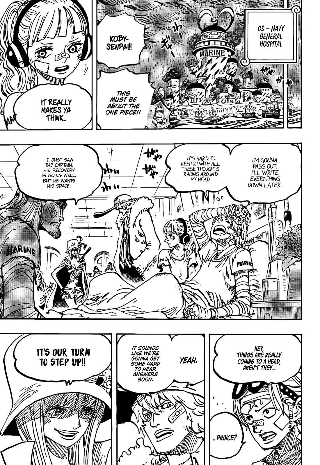 One Piece Chapter 1117 - Page 3 in English