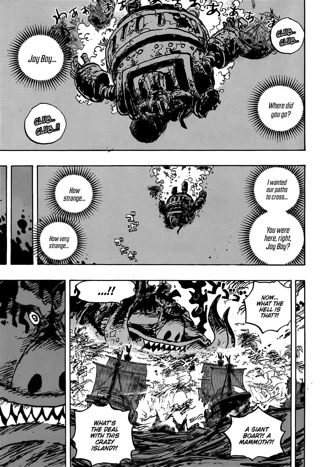 One Piece Chapter 1118 - Page 3 in English