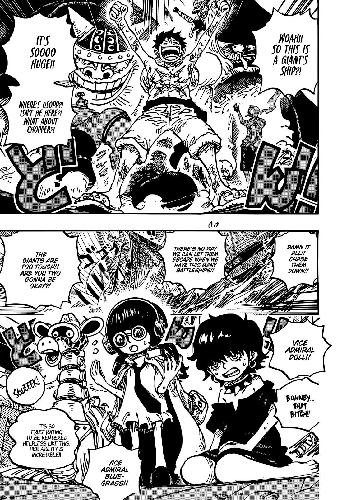 One Piece Chapter 1118 - Page 7 in English