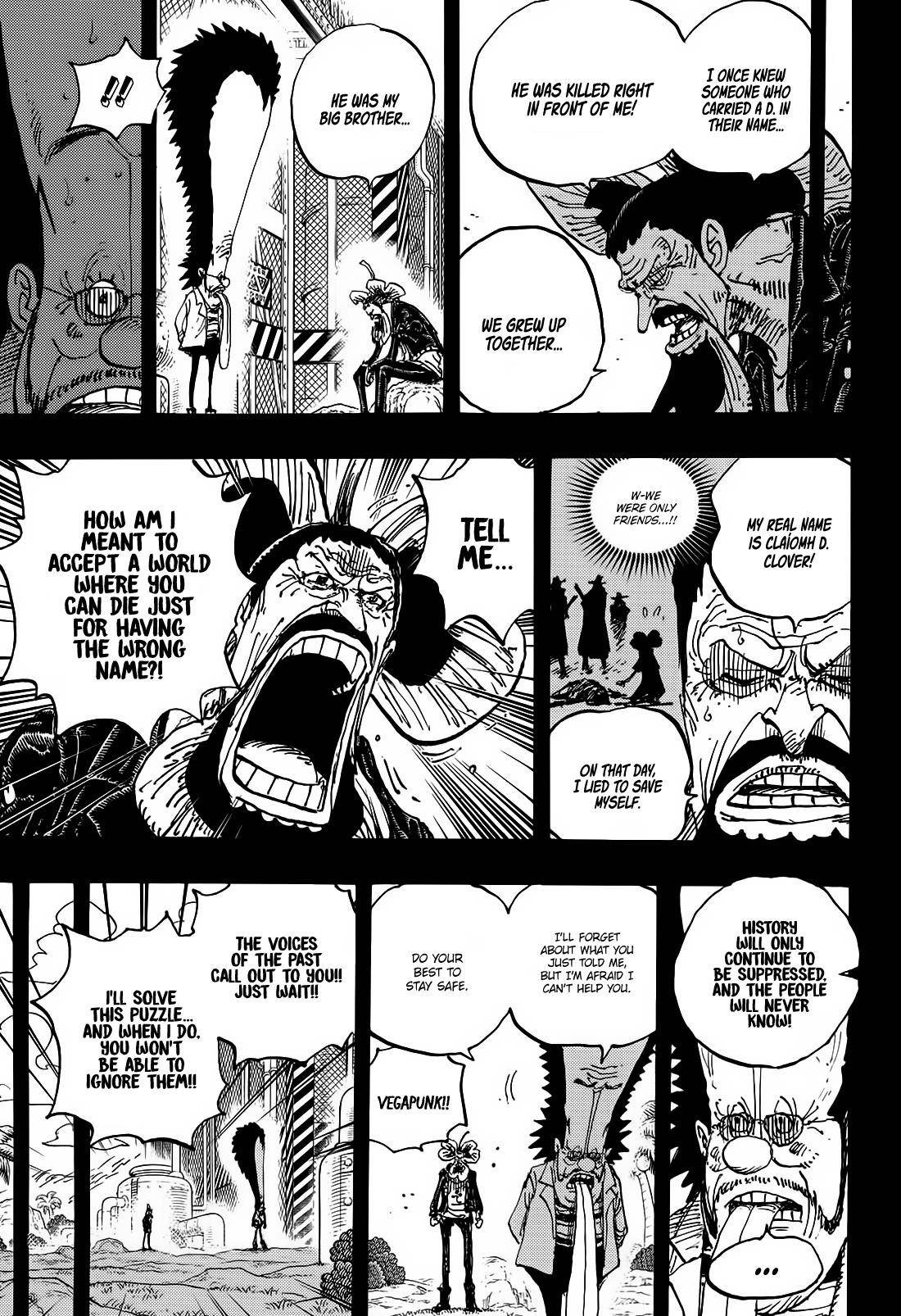 One Piece Chapter 1120 - Page 3 in English