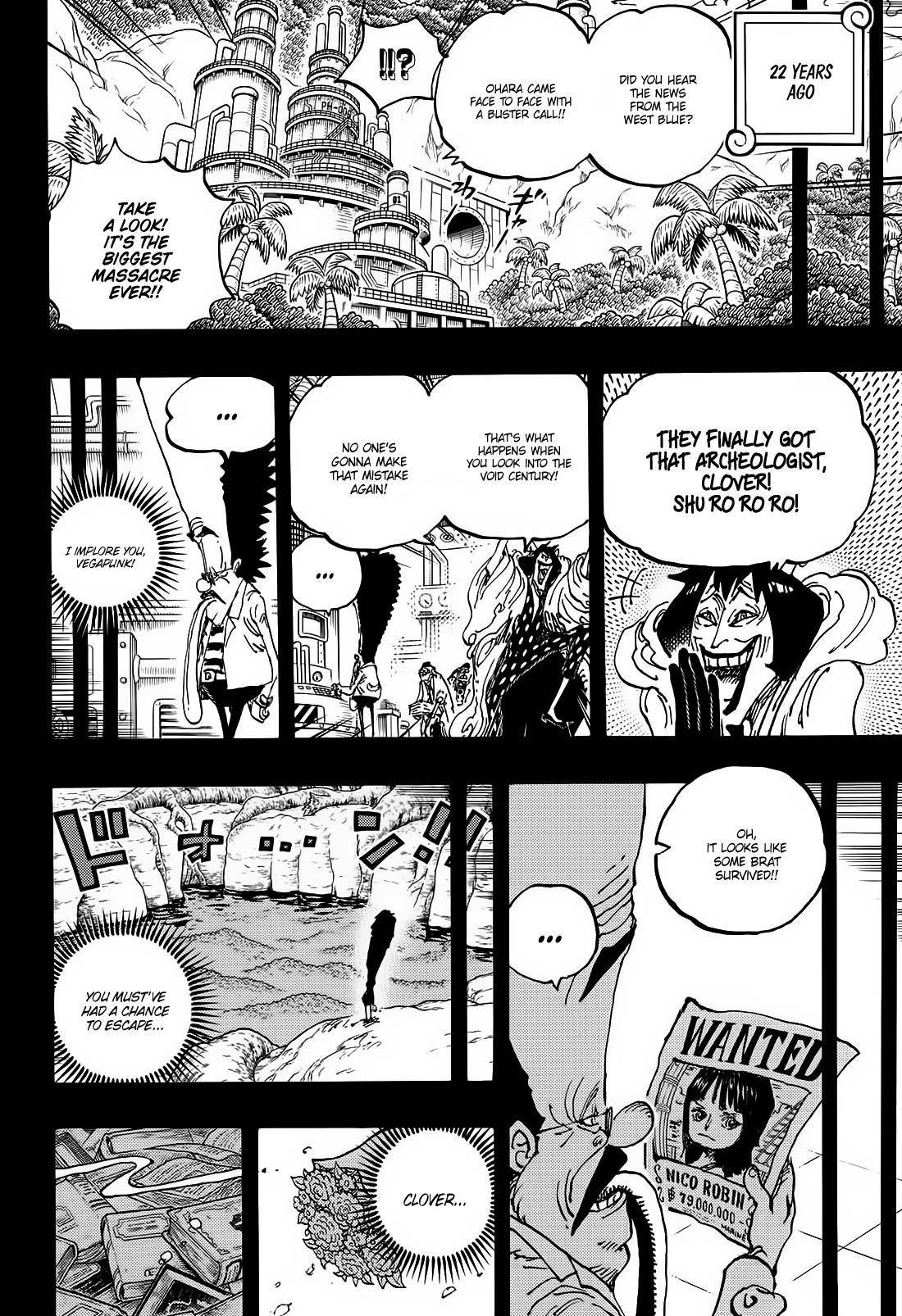 One Piece Chapter 1120 - Page 4 in English