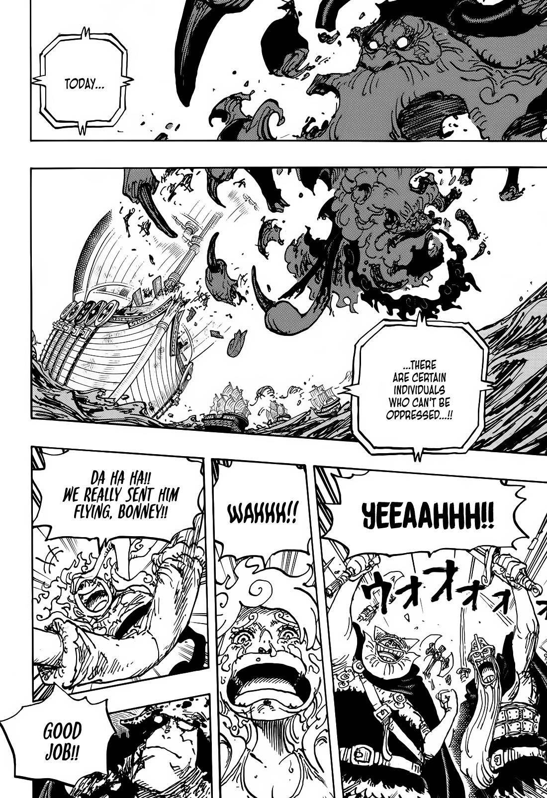 One Piece Chapter 1121 - Page 10 in English