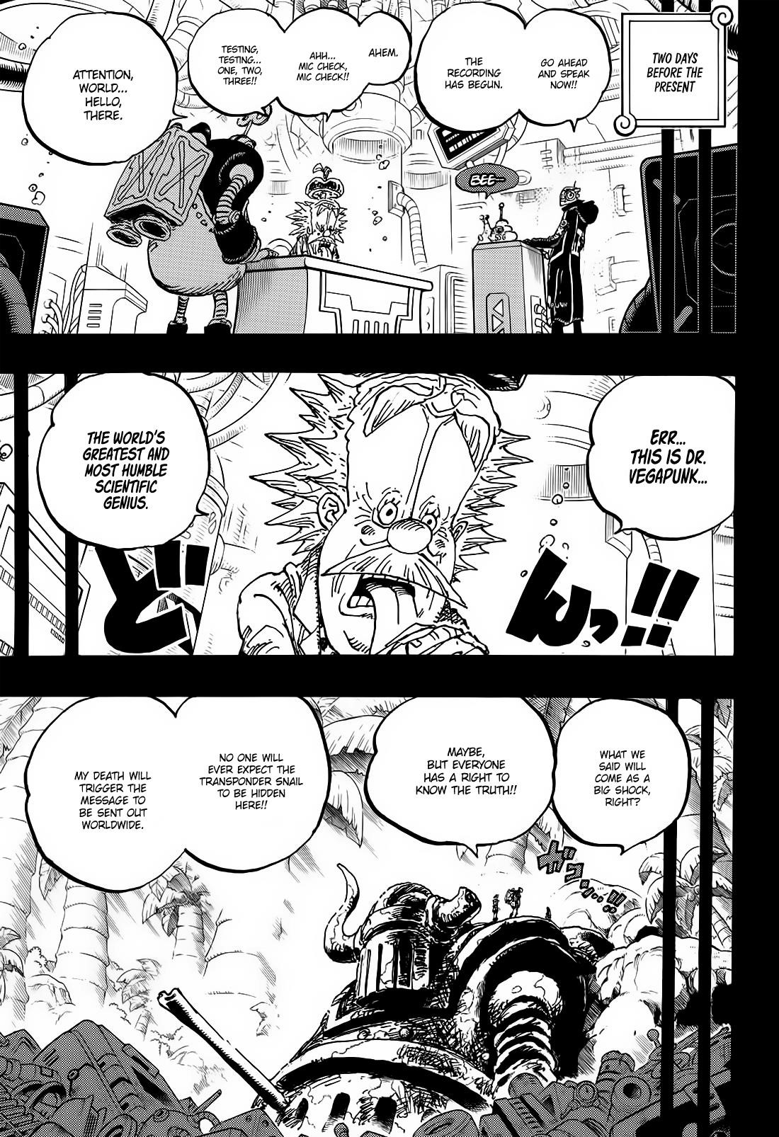 One Piece Chapter 1123 - Page 12 in English