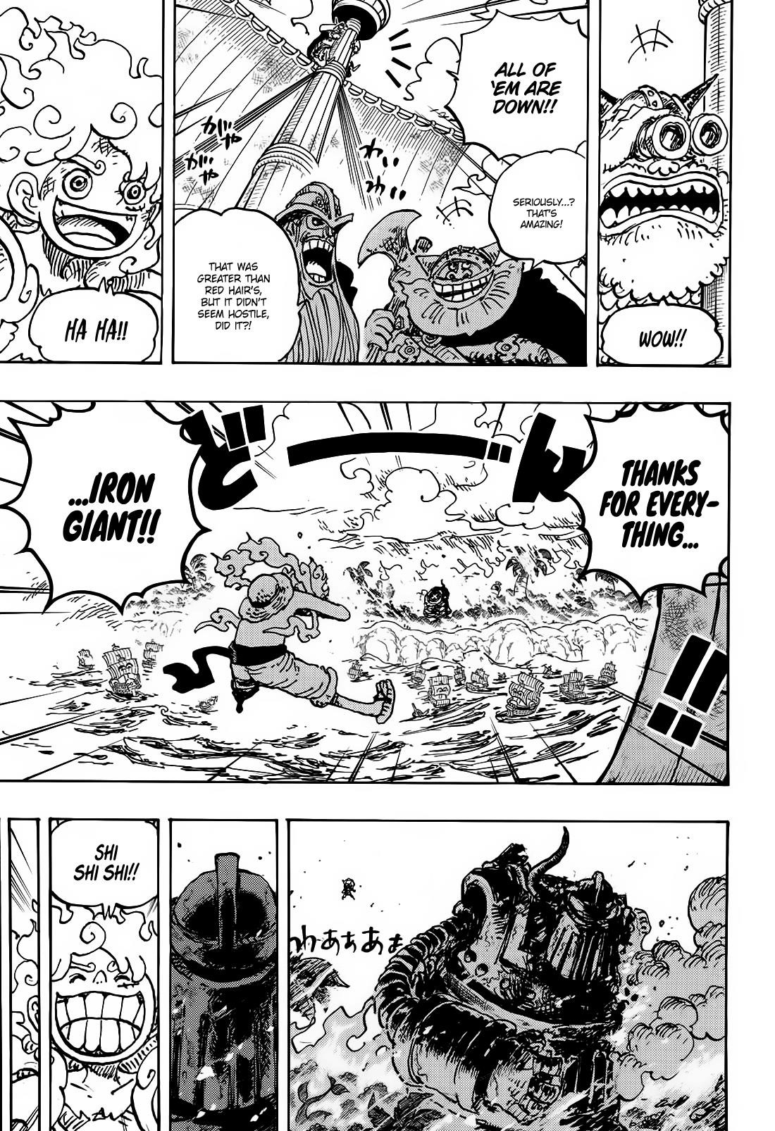 One Piece Chapter 1123 - Page 3 in English