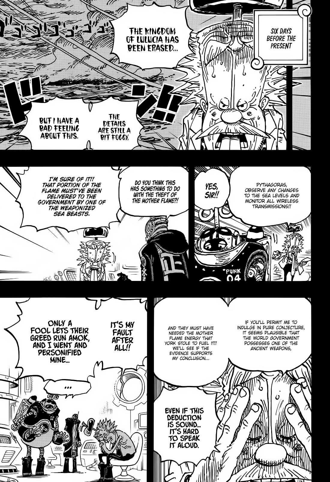 One Piece Chapter 1123 - Page 8 in English