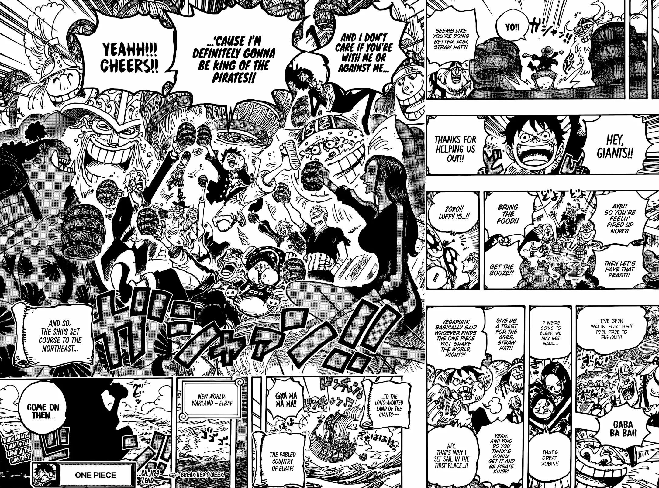 One Piece Chapter 1124 - Page 11 in English