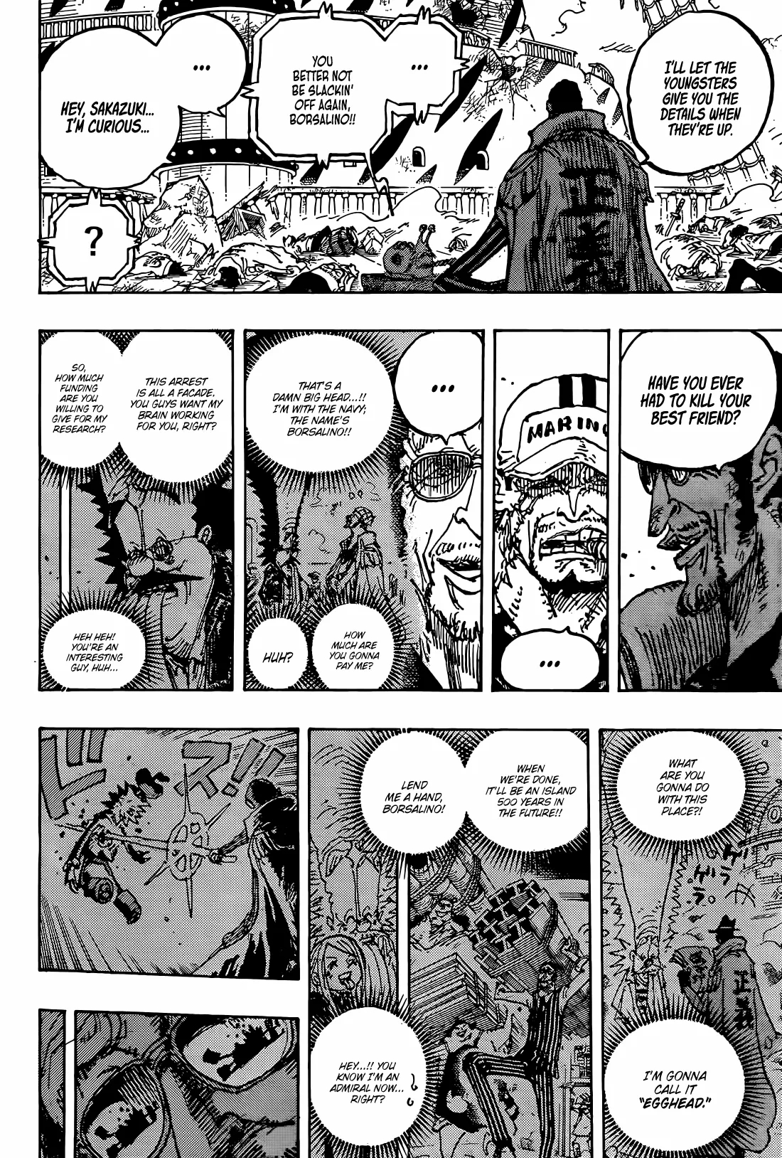One Piece Chapter 1124 - Page 5 in English