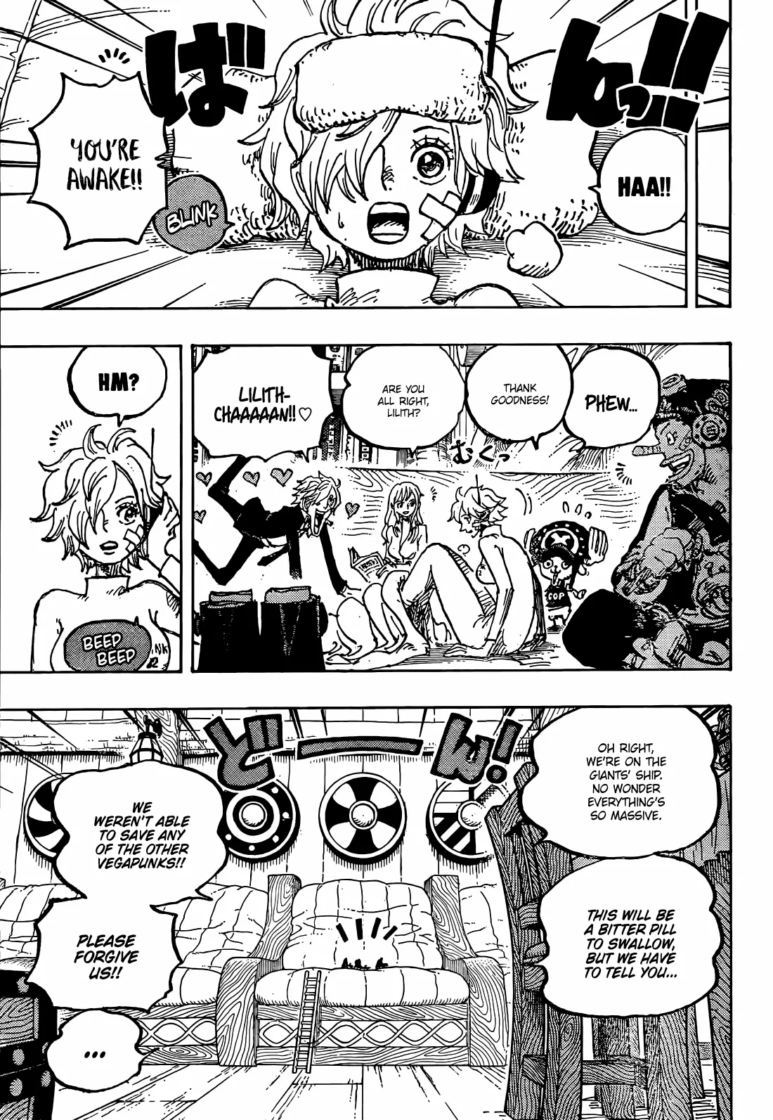 One Piece Chapter 1124 - Page 8 in English