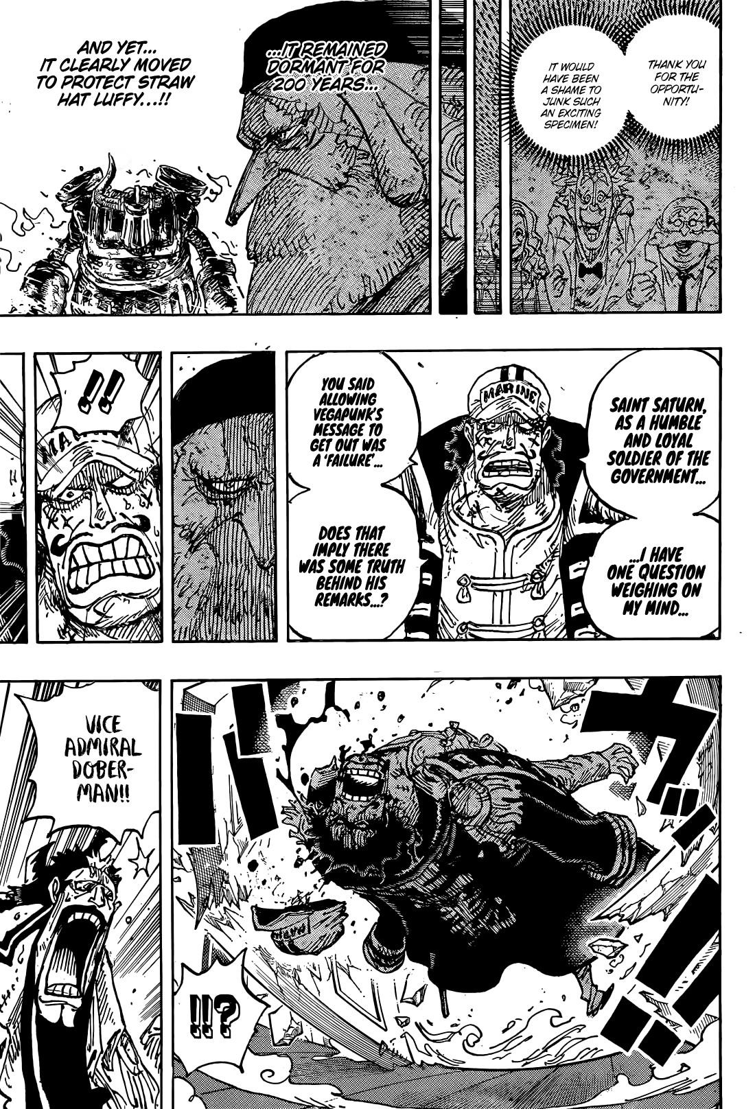 One Piece Chapter 1125 - Page 5 in English