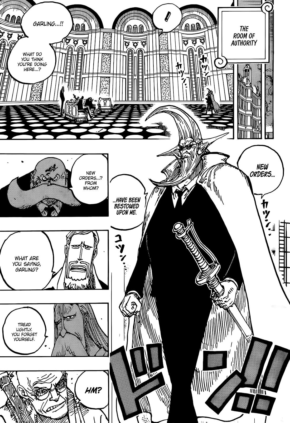 One Piece Chapter 1125 - Page 9 in English