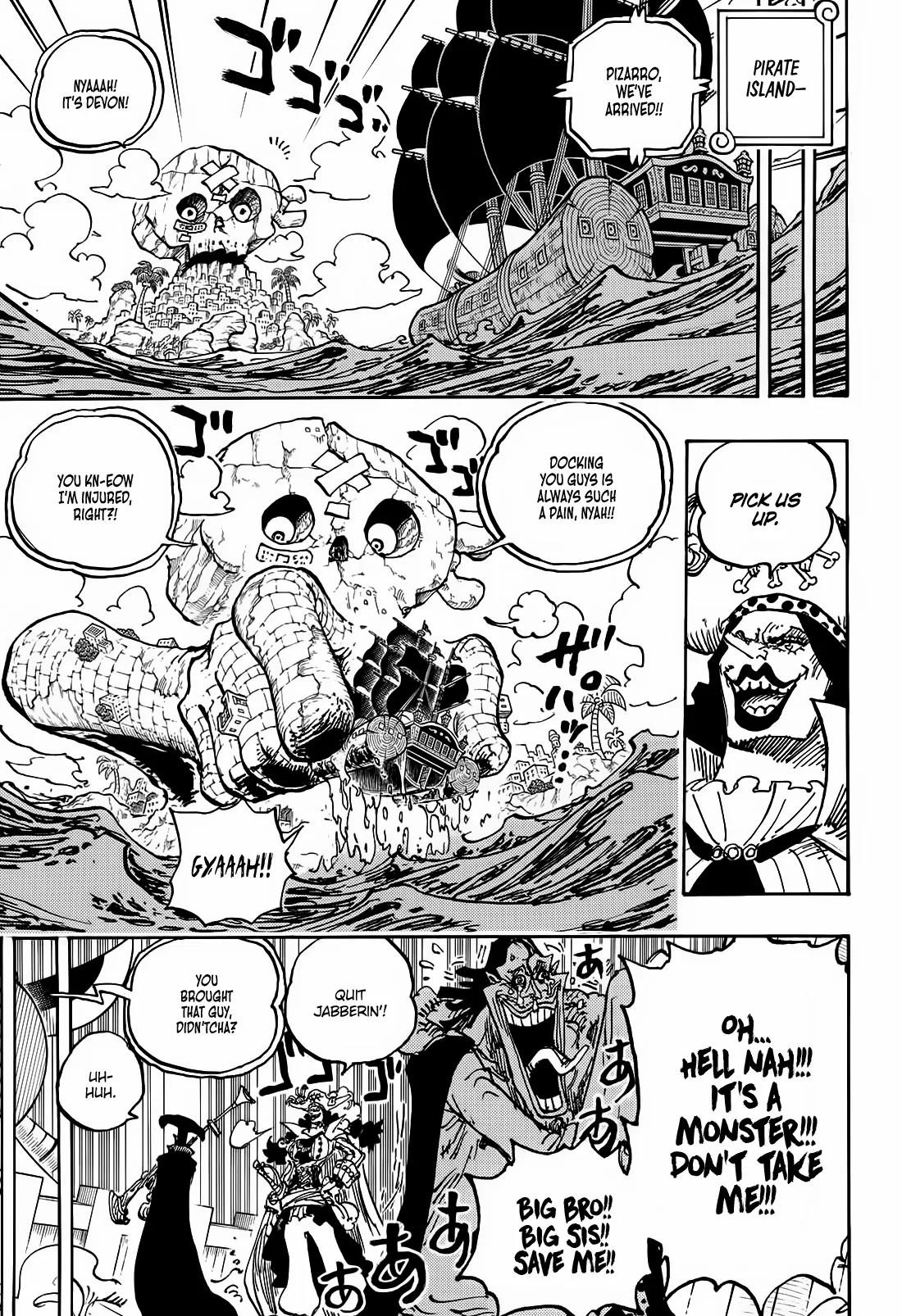 One Piece Chapter 1126 - Page 13 in English