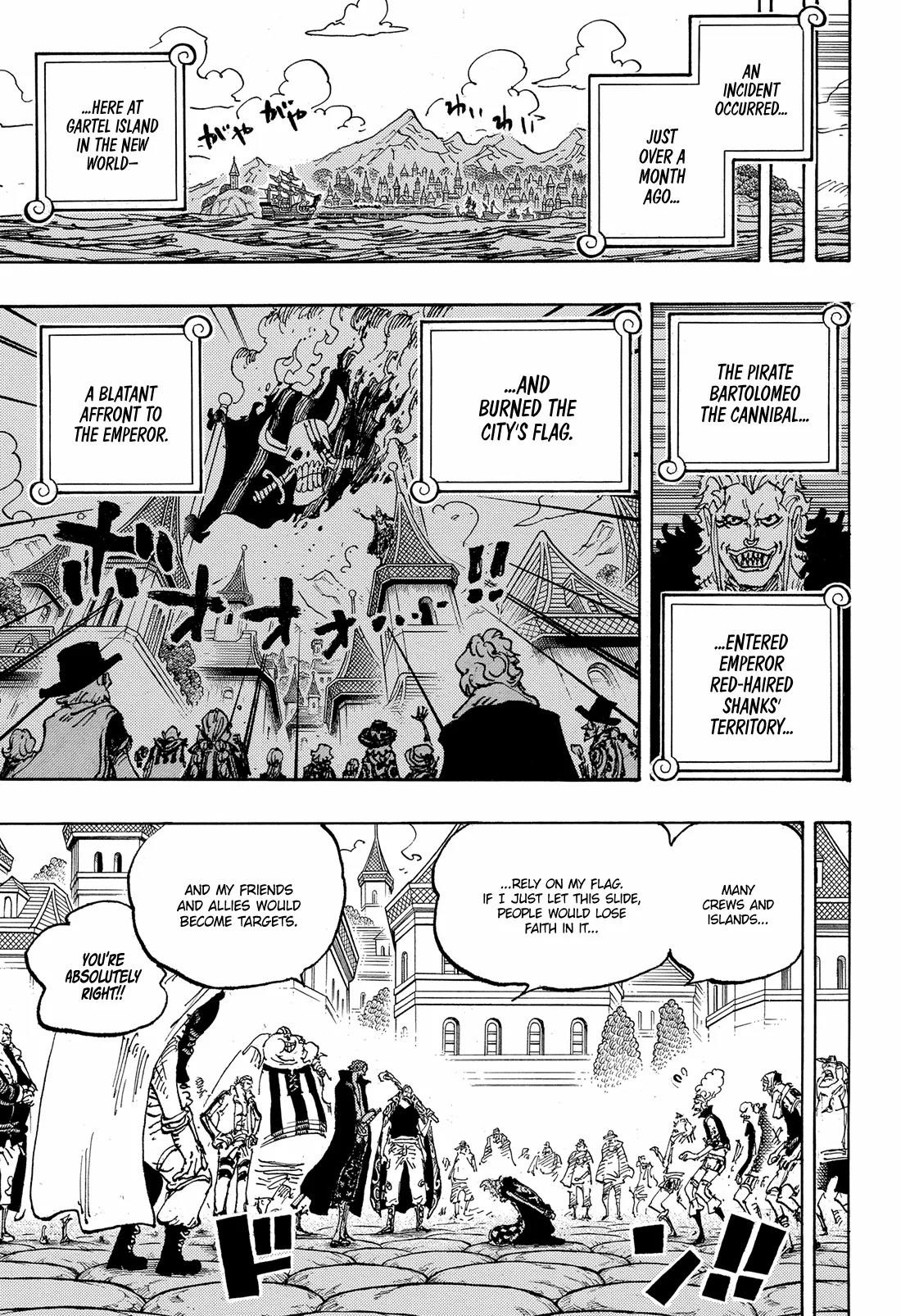 One Piece Chapter 1126 - Page 4 in English