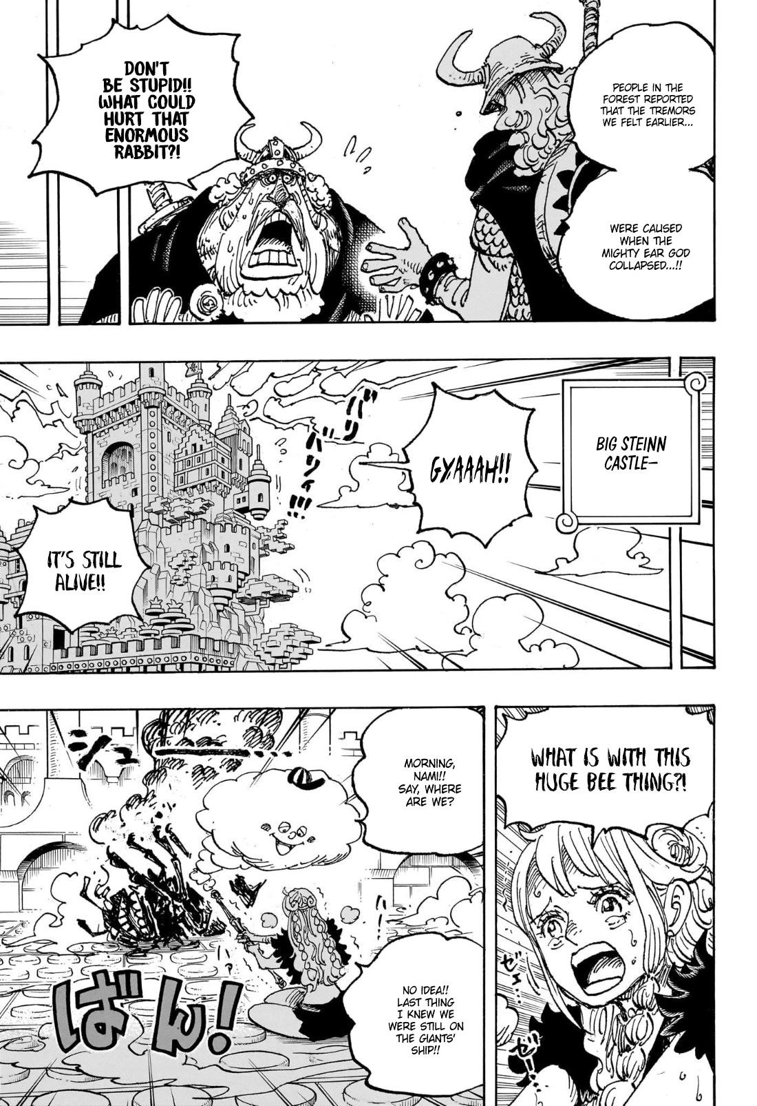 One Piece Chapter 1127 - Page 3 in English